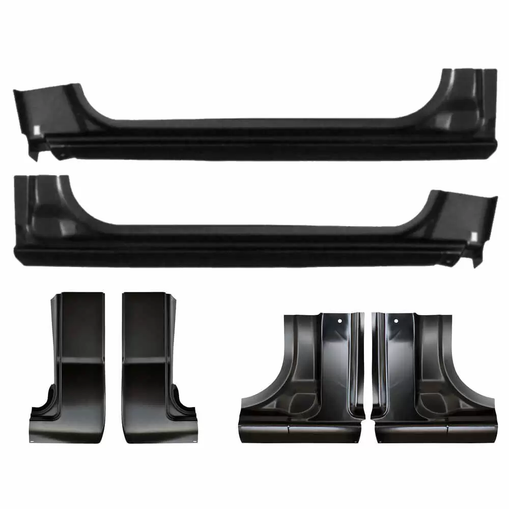 1996-2022 GMC Van Rocker and Cab Corner Kit for the Cutaway Van