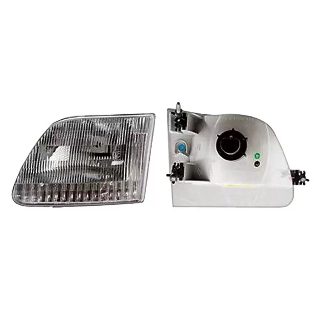 1997-2002 Ford Expedition Headlight Assembly without Bracket - Left Side