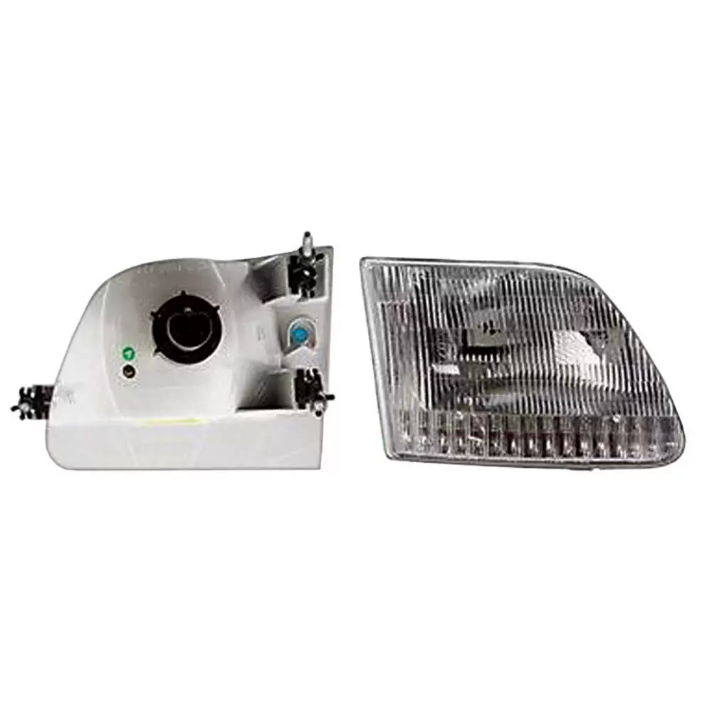 1997-2002 Ford Expedition Headlight Assembly without Bracket - Right Side