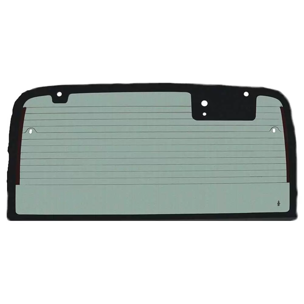 1997-2002 Jeep Wrangler Back Glass with Defrost and Gray Tint