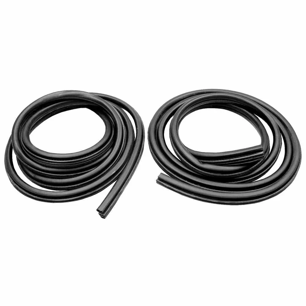 1997-2003 Ford F150 Pickup Truck Front Door Seal Weatherstrip on Body - Pair - Regular & Super Crew Cab - Driver and Passenger Side