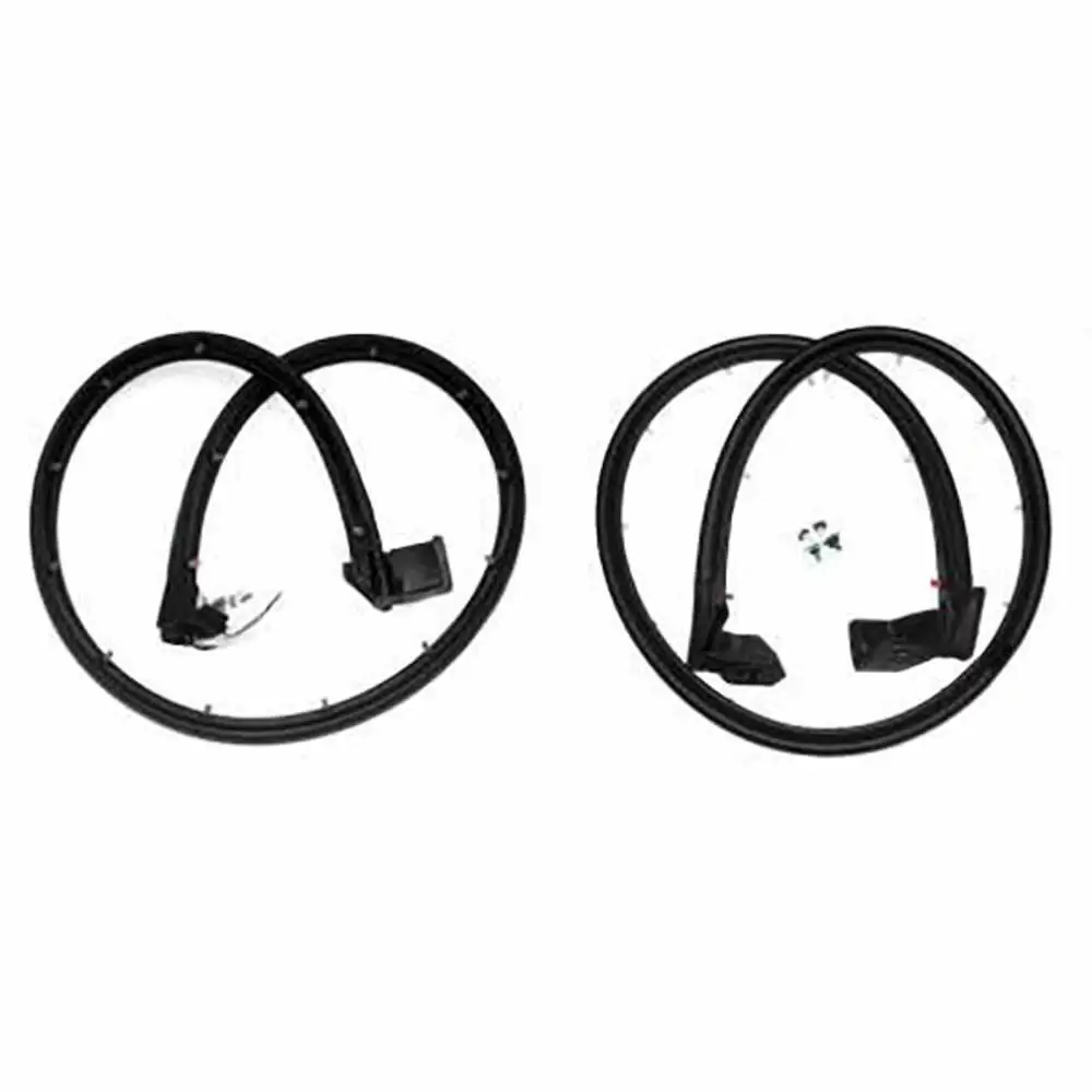 1997-2006 Jeep Wrangler Front Door Seal Weatherstrip Kit Pair