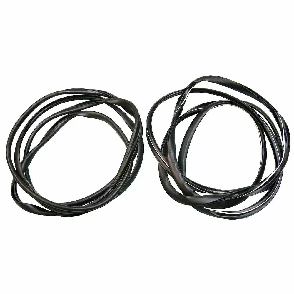 1997-2006 Jeep Wrangler TJ Inside Windsheild Seal with T-Shaped reveal molding Kit - Pair