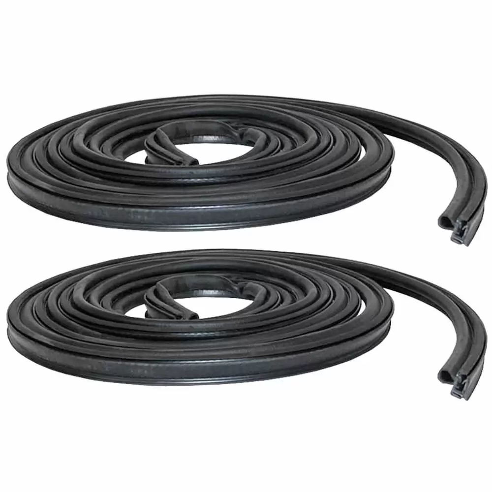1998-2000 GMC Envoy Front Door Seal Weatherstrip on Body - Pair - Driver and Passenger Side