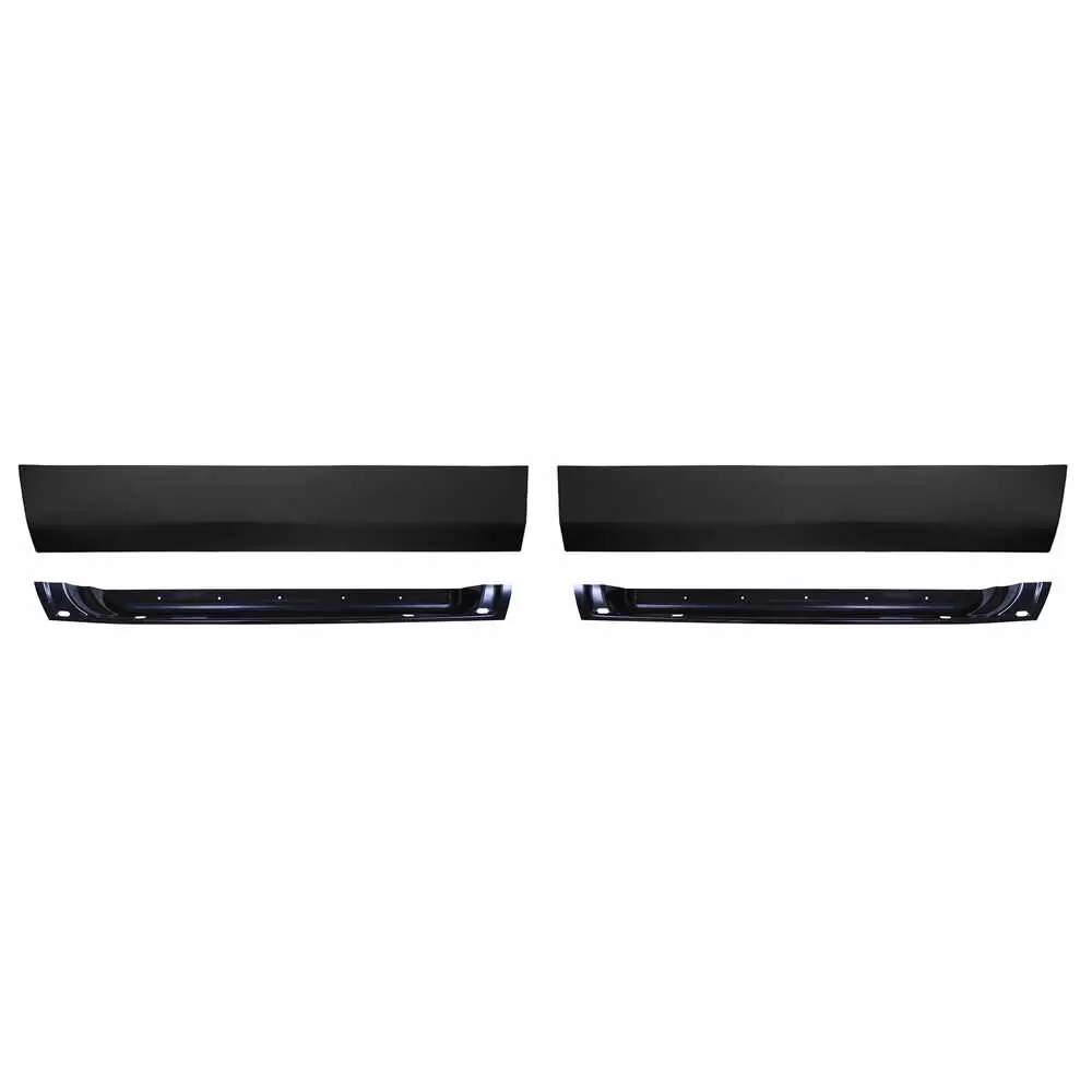 1998-2001 Dodge Ram 3500 Pickup Truck Quad Cab Front Inner & Outer Door Bottom Kit