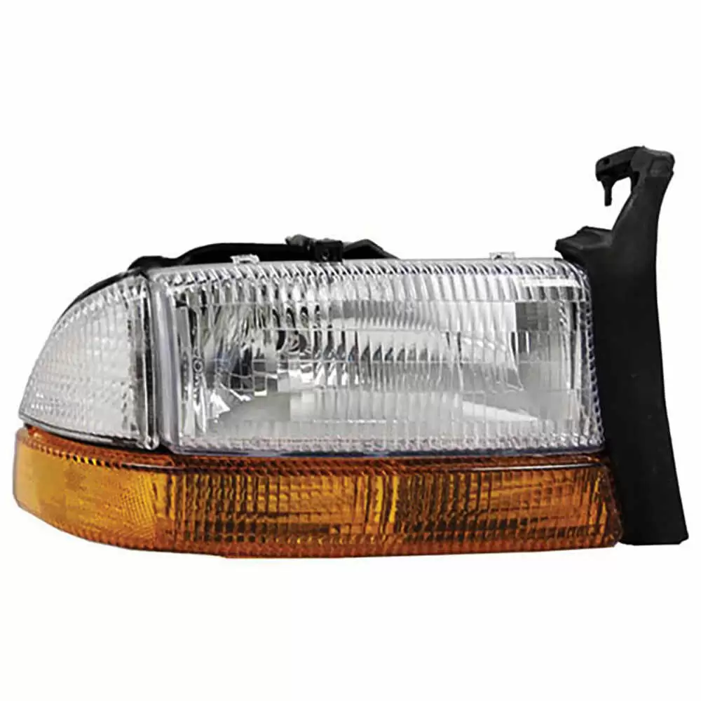 1998-2004 Dodge Dakota Combination Headlight Assembly - Right Side