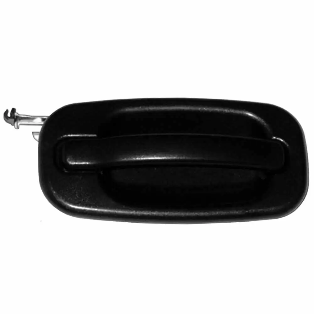 1999-2006 Chevrolet Pickup Silverado Black Outer Rear Door Handle - Right Side