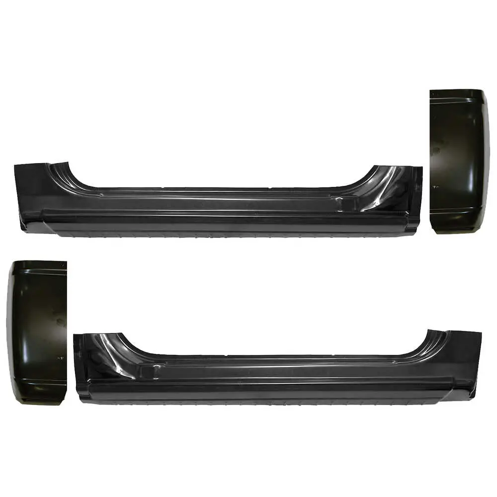 1999-2006 GMC Pickup Sierra 2 Door OE Style Rocker Panels & Cab Corner Repair Kit