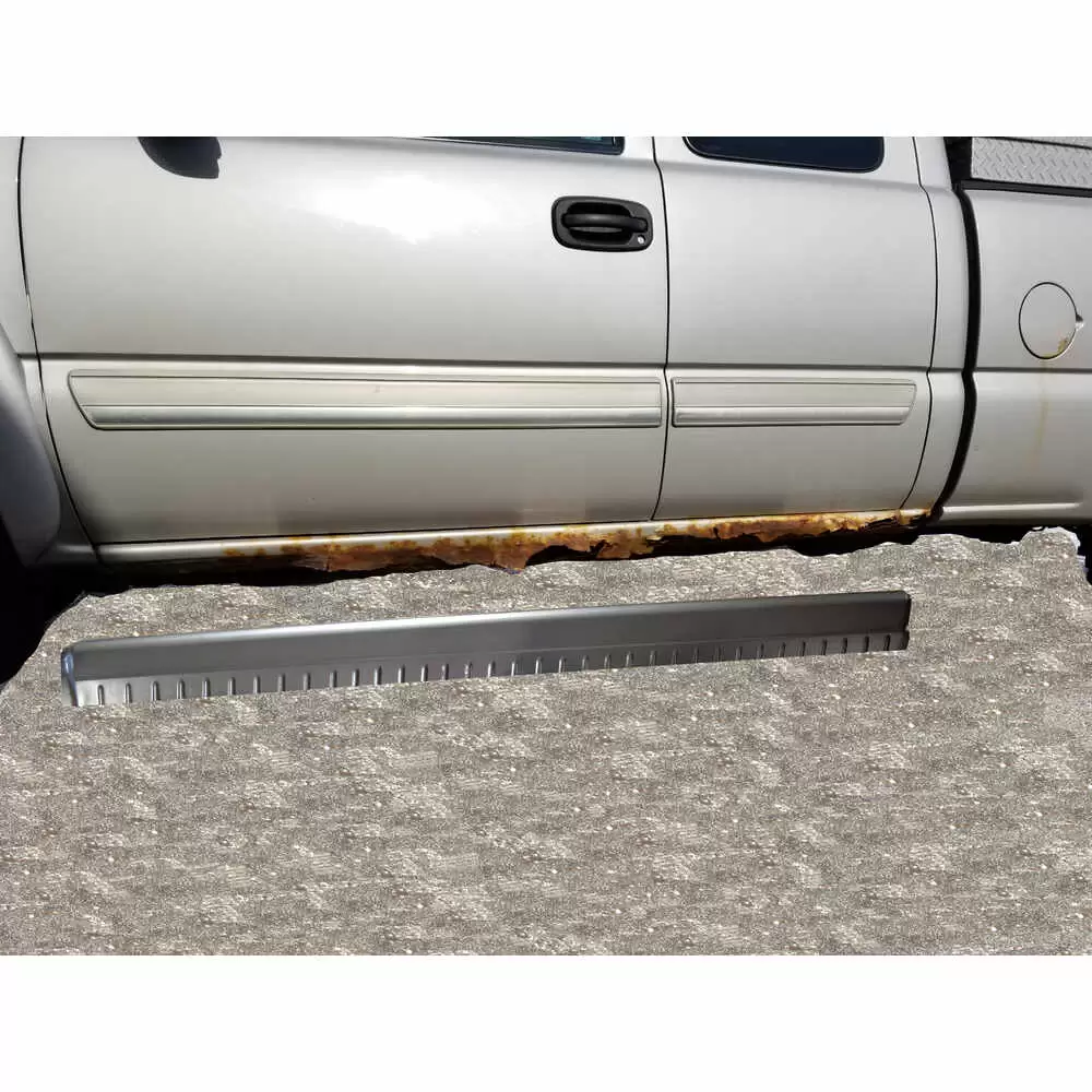 1999-2006 GMC Pickup Sierra 4 Door Extended Cab Rocker Panel 4 Door Extended Cab - Left Side