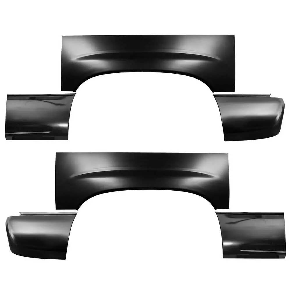 1999-2006 GMC Pickup Sierra 6' Bed Rear Wheel Arch Left & Right & Front & Rear Lower Bed Sections Repair Kit