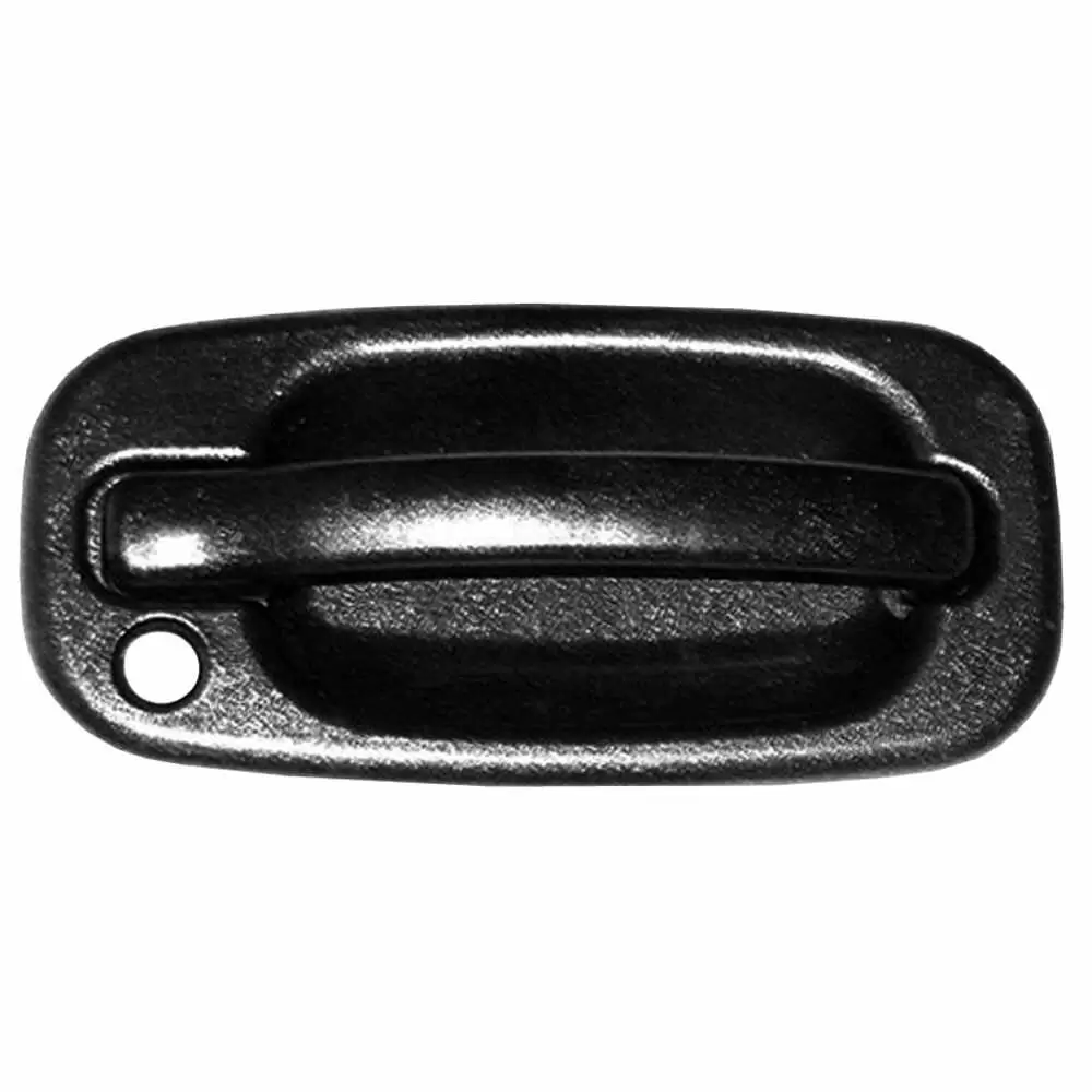 1999-2006 GMC Pickup Sierra Black Outer Front Door Handle - Right Side