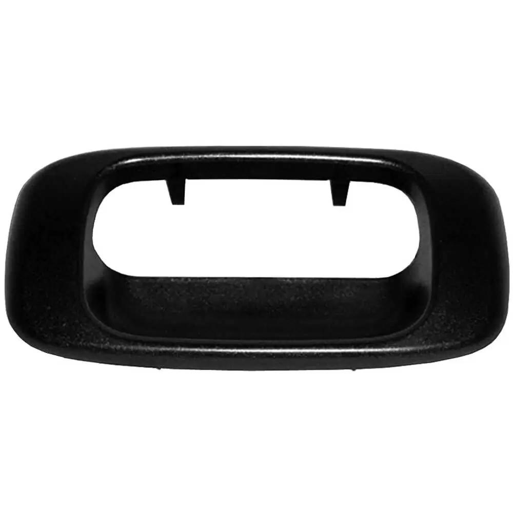 1999-2006 GMC Pickup Sierra Black Textured Tailgate Handle Bezel