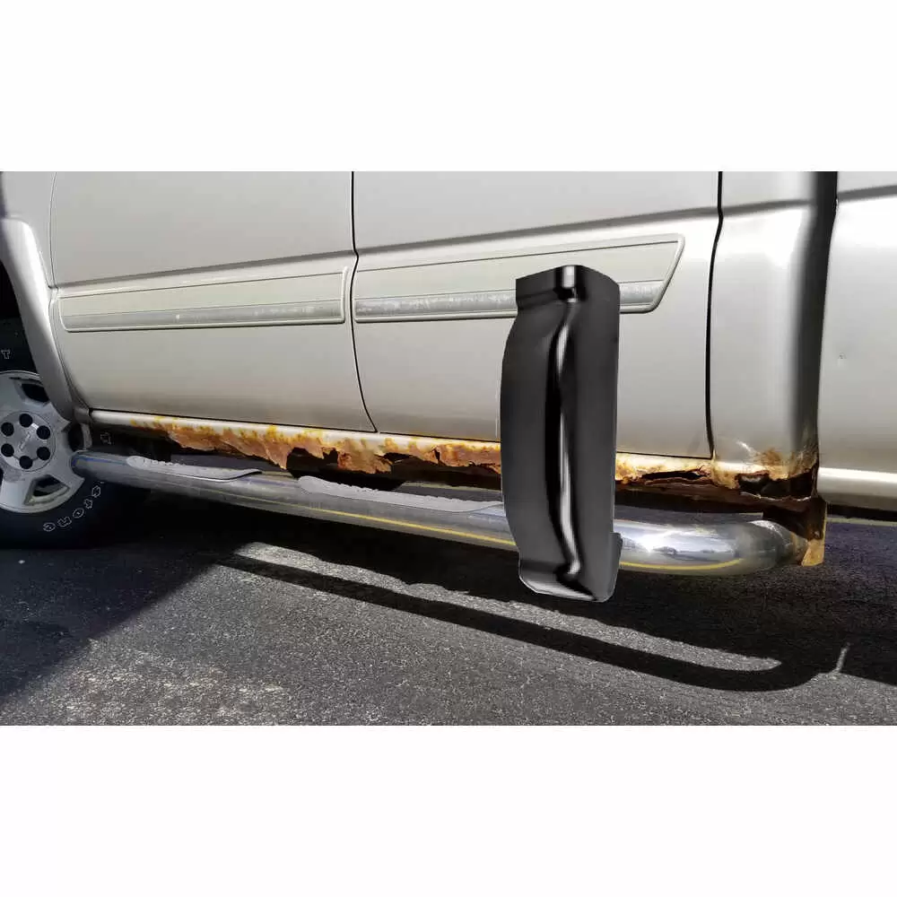 1999-2006 GMC Pickup Sierra Extended 4 Door Cab Corner for 4 Door Cab with Suicide Doors - Left Side