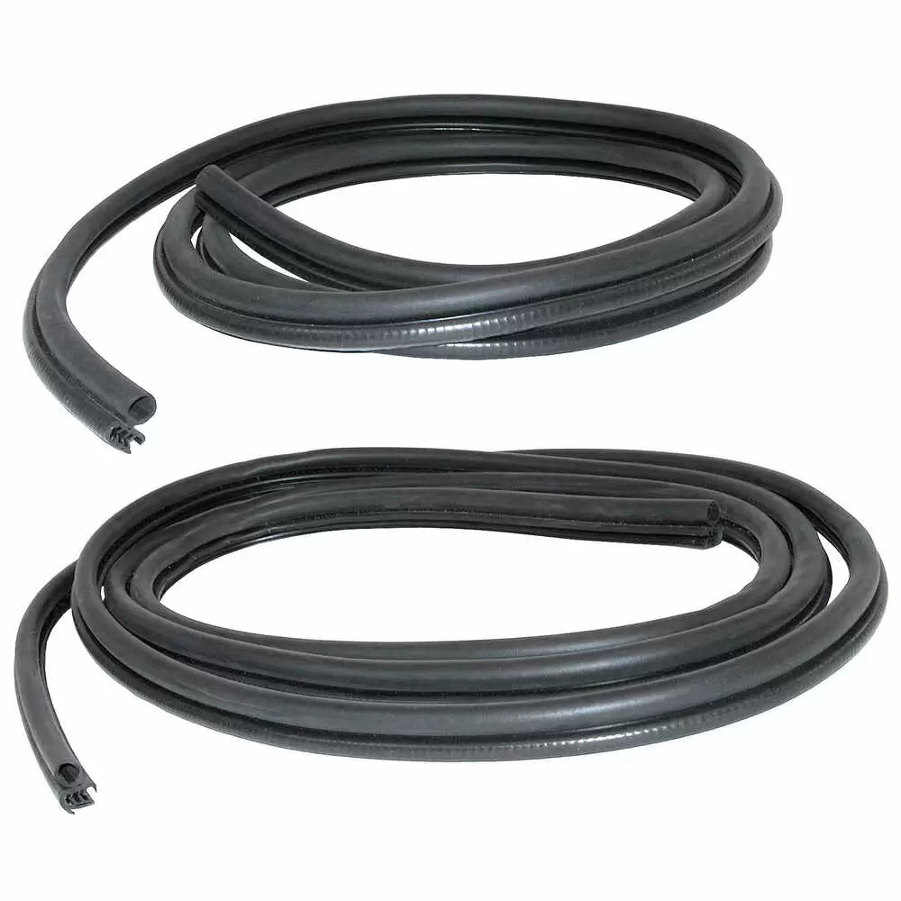 1999-2006 GMC Pickup Sierra Front Door Weatherstrip on Body - Pair