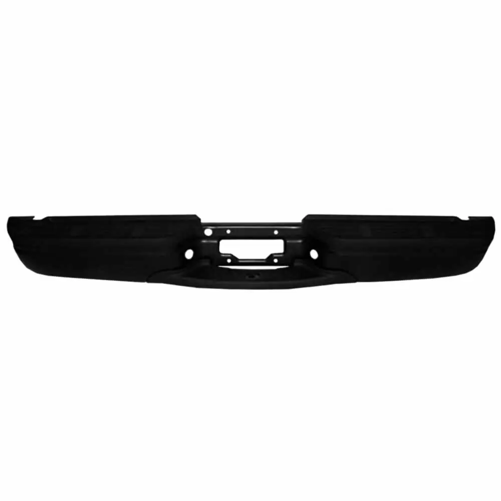 1999-2007 Ford F550 Pickup Black Step Bumper with Pads & Brackets