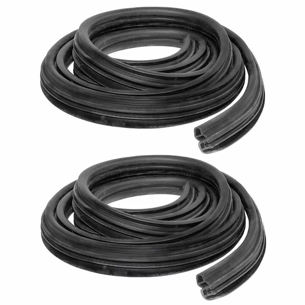 1999-2011 Ford F250 Pickup Extended Cab Front Door Seal Weatherstrip Kit, Pair