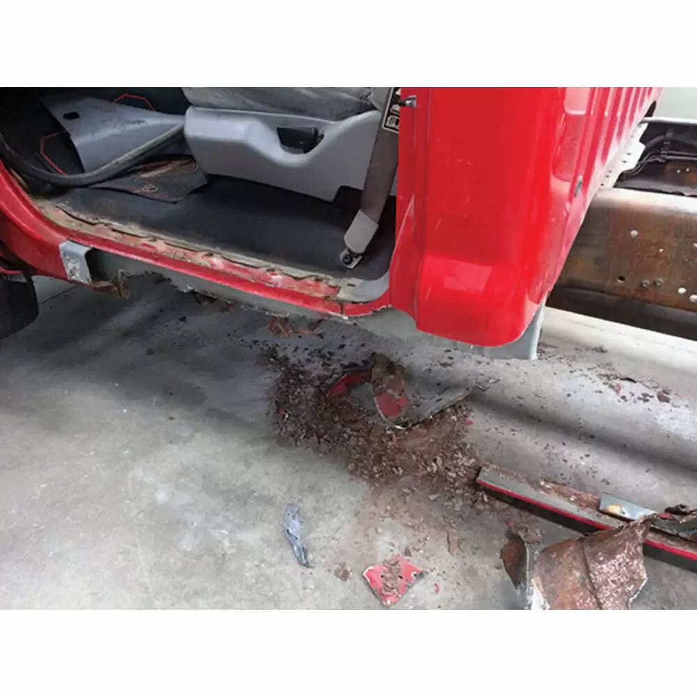 1999-2016 Ford F250 Pickup Cab Corner with Extension for the Regular Cab and the Crew Cab - Left Side