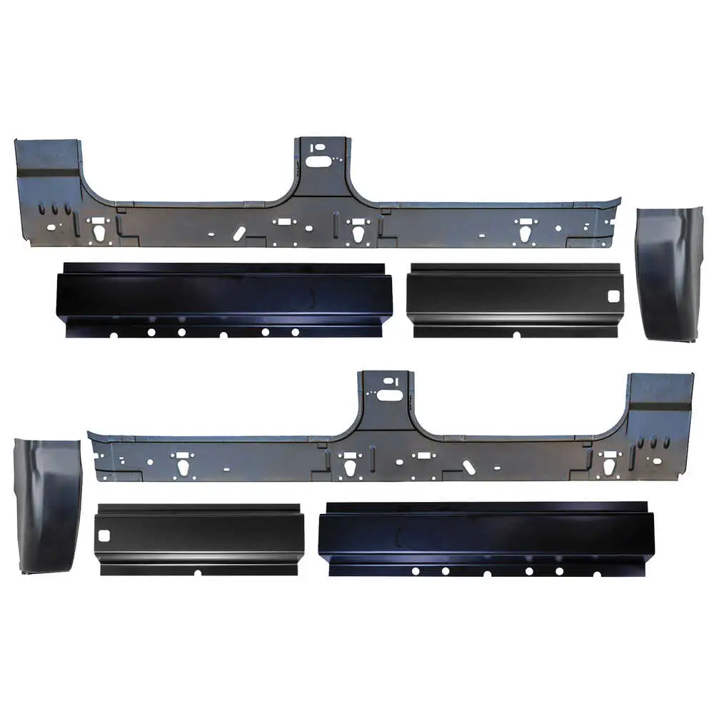 1999-2016 Ford F350 Pickup Crew Cab Cab Corner & Front & Rear & Inner Rocker Panel Kit