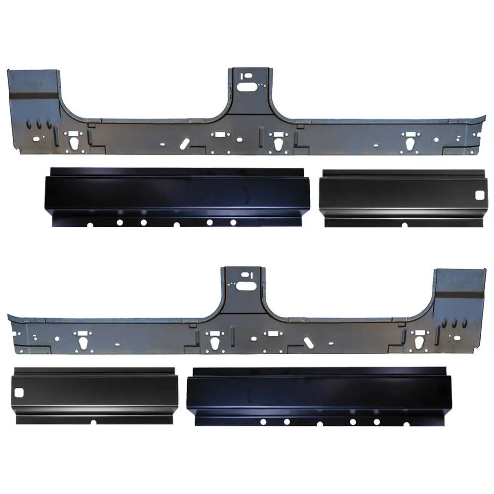 1999-2016 Ford F350 Pickup Crew Cab Front & Rear & Inner Rocker Panel Kit