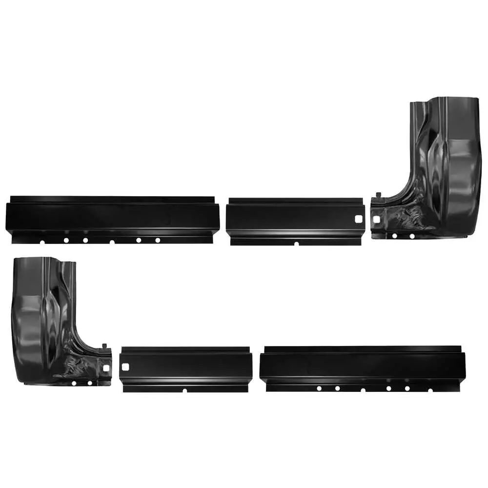 1999-2016 Ford F350 Pickup Crew Cab Rocker Panel and Cab Corner Repair Kit - Left and Right
