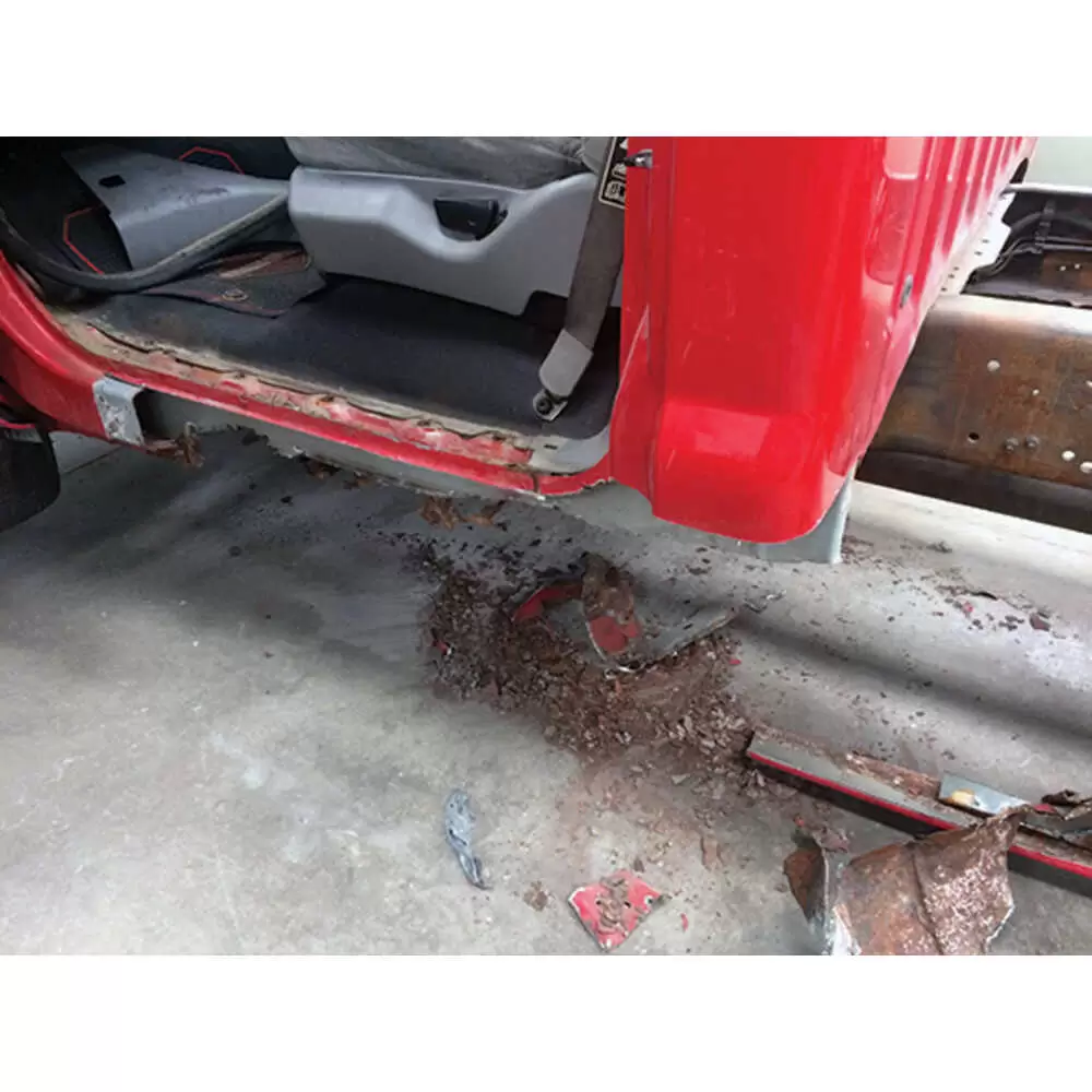1999-2016 Ford F450 Pickup Regular Cab Slip-on Rocker Panels - Universal - Pair