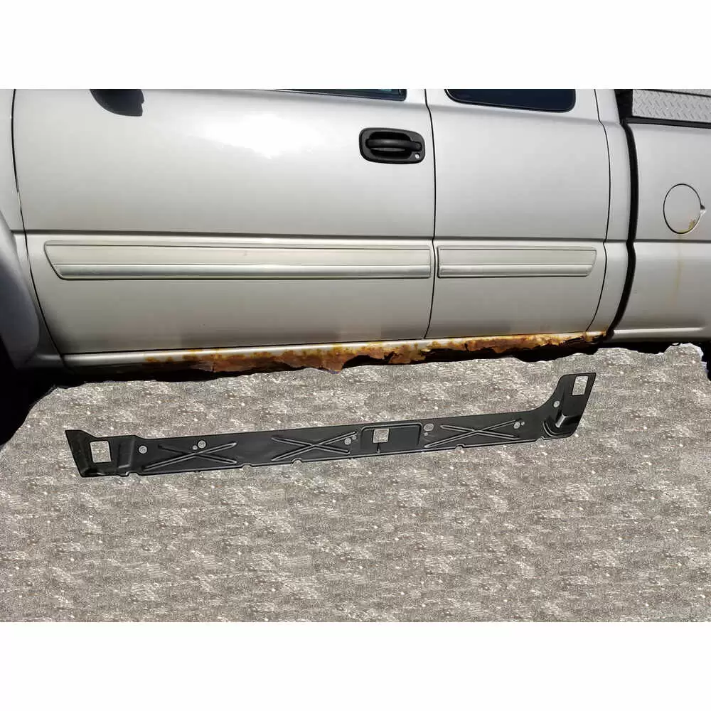 1999-2018 GMC Pickup Sierra Extended or Double Cab Inner Rocker 