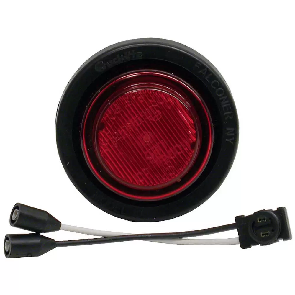 2-1/2" Round Red LED Marker Light - Truck-Lite 10050R