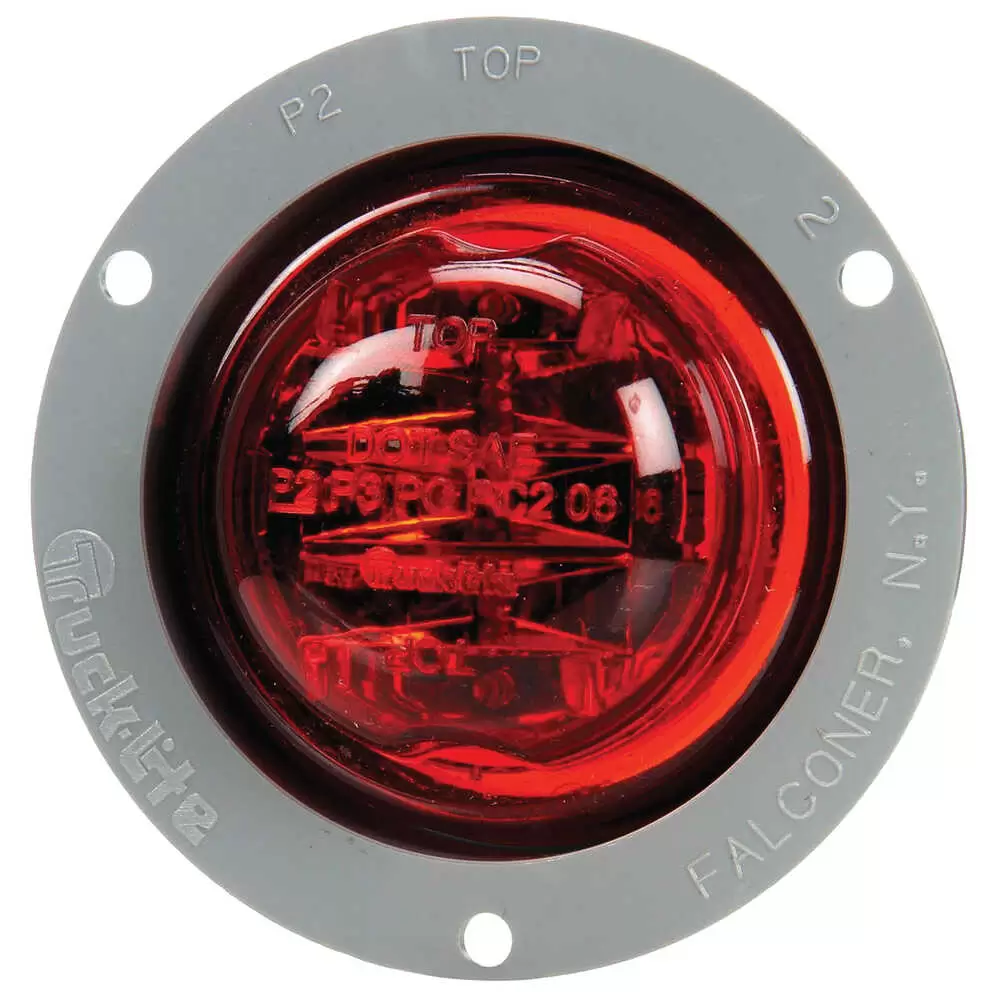 2-1/2" Round Red LED Marker Light - Truck-Lite 10079R
