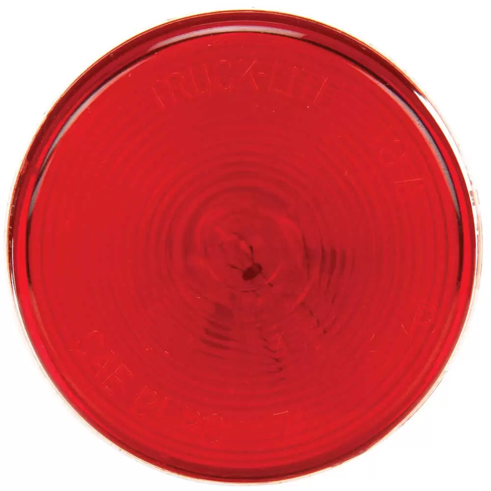 2-1/2" Round Red Sealed Marker Light Only - Truck-Lite 10202R