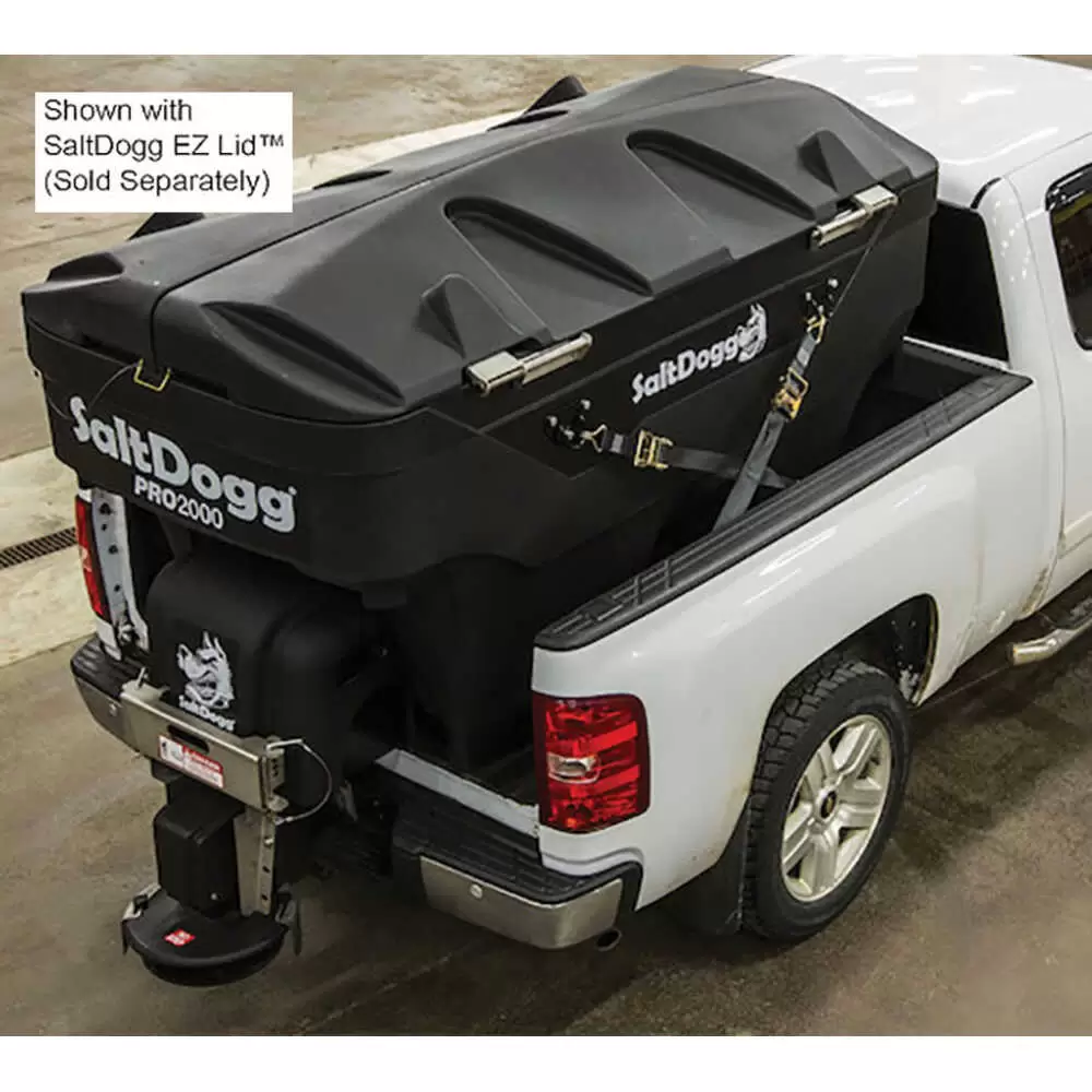 2.0 Cubic Yard PRO2000CH Electric Hopper Spreader - Conveyor Feed - Buyers SaltDogg