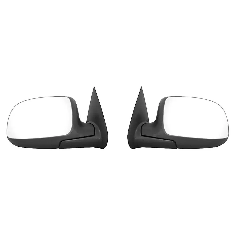 2000-2006 GMC Yukon XL Left & Right Manual Mirror Assembly - Flat Glass