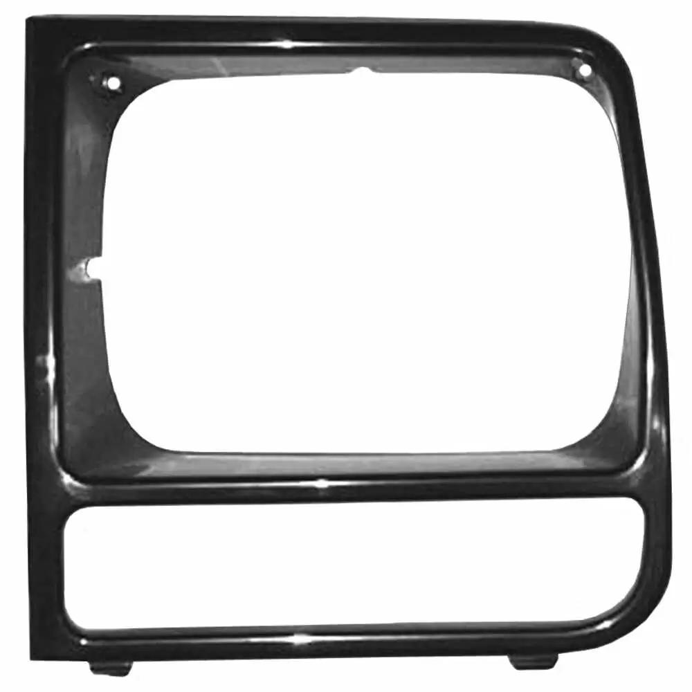 2001-2001 Jeep Cherokee Headlight Door - Smooth Black - Left side