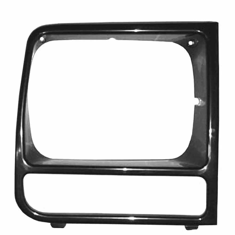 2001-2001 Jeep Cherokee Headlight Door - Smooth Black - Right Side