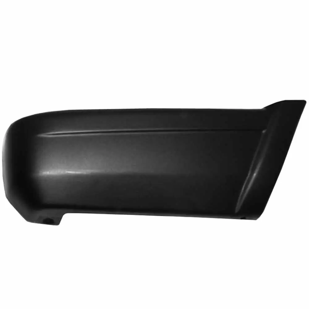 2001-2001 Jeep Cherokee Rear Bumper End Cap, Matt Black - Right Side