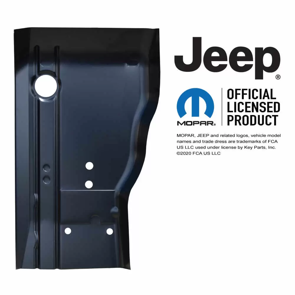 2001-2001 Jeep Cherokee XJ Front Floor Pan Half - Left side