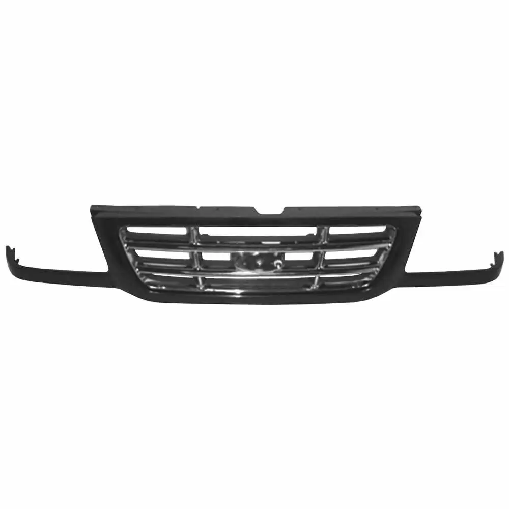 2001-2003 Ford Ranger Grille with Chrome & Dark Argent Bars