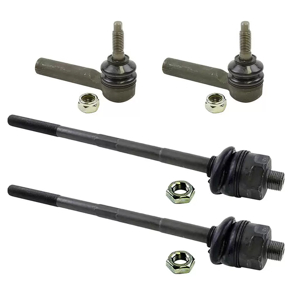 2001-2010 GMC Pickup Sierra 1500/2500/3500 4 Piece Tie Rod Kit Duramax