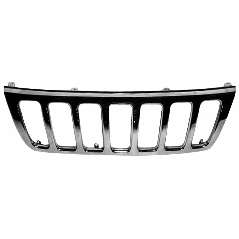 2002-2002 Jeep Grand Cherokee Laredo Chrome Grille without Insert