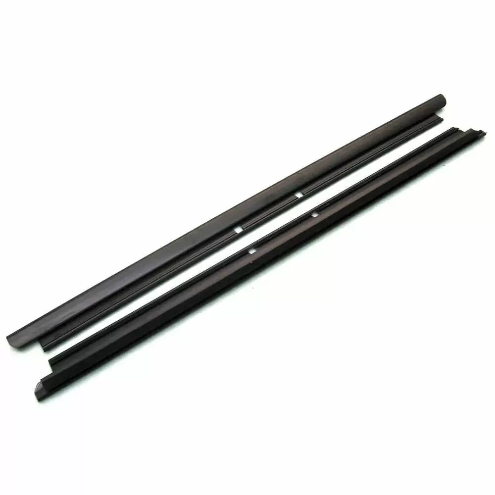 2002-2005 Cadillac Escalade Outer Window Felt Sweep Belt Weatherstrip Kit - Rear Doors -Pair