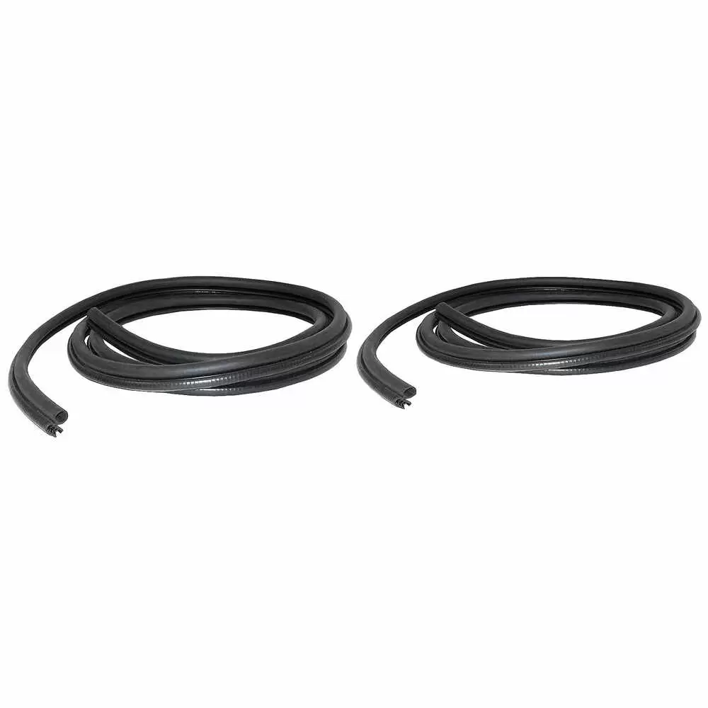 2002-2005 Chevrolet Avalanche Front Door Weatherstrip on Body for Extended Cab - Pair