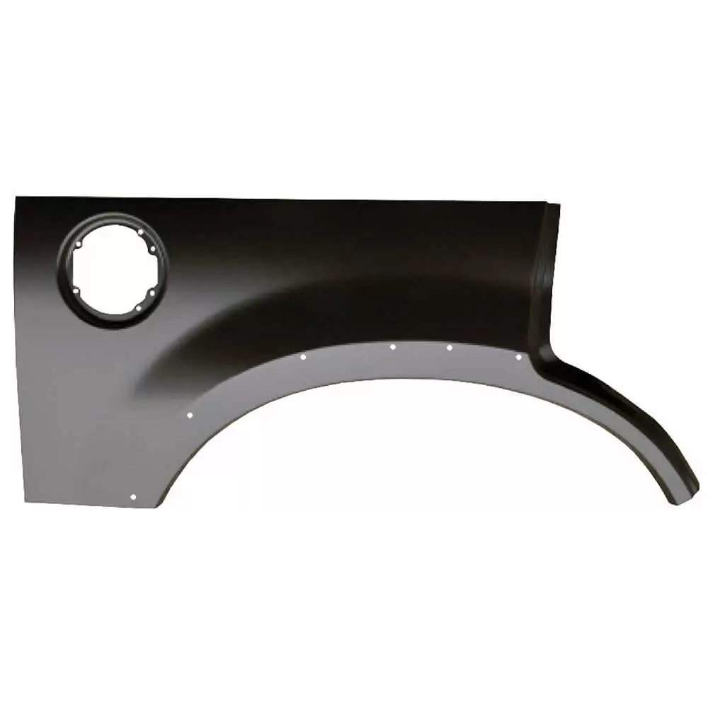 2002-2005 Mercury Mountaineer Rear Wheel Arch with Molding Holes - Right Side