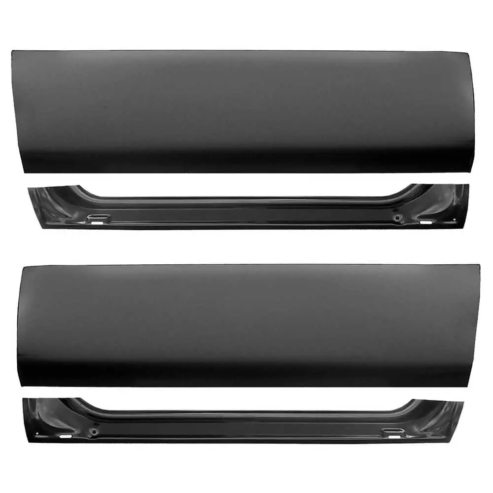 2002-2006 Cadillac Escalade without Side Body Cladding Inner & Outer, Left & Right - Front Door Bottom Skin Kit