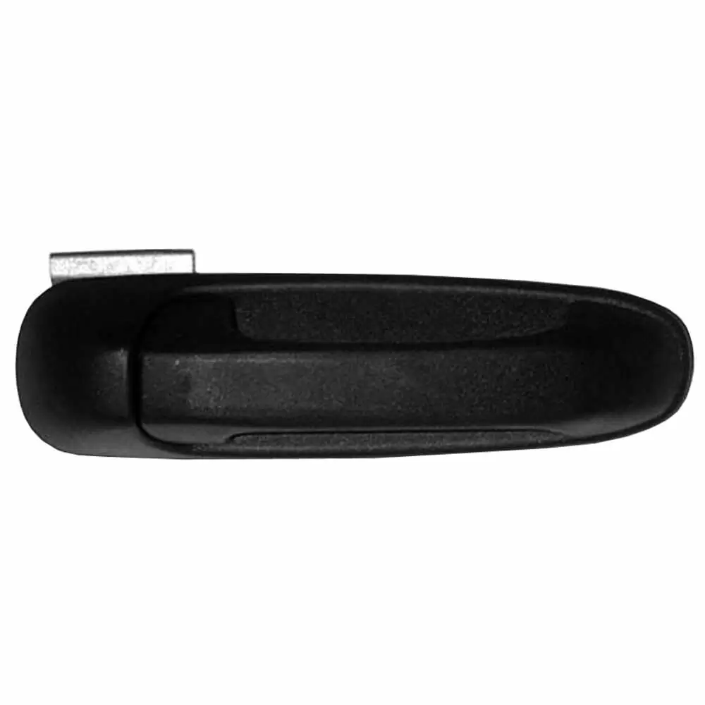 2002-2008 Dodge Ram 1500 Pickup Truck Black textured outside front Door handle without lock cylinder hole - Right Side