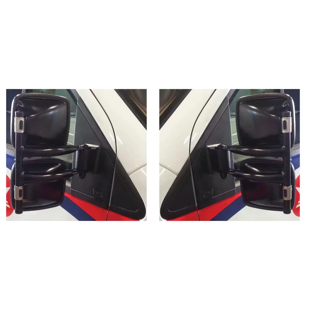 2002-2013 Ford Transit Connect Left and Right Dual Head Mirror Assembly