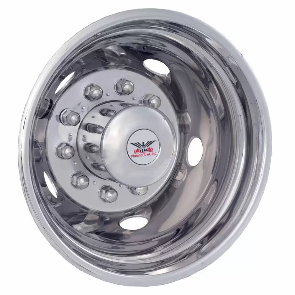 2003-2003 Dodge Sprinter Van Wheel Simulator Set, Stainless Steel DOT Mounting Style