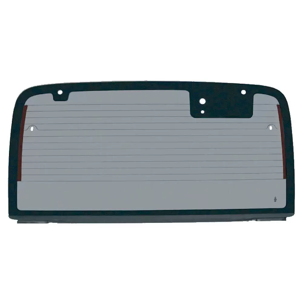 2003-2006 Jeep Wrangler Back Glass with Defrost and Gray Tint
