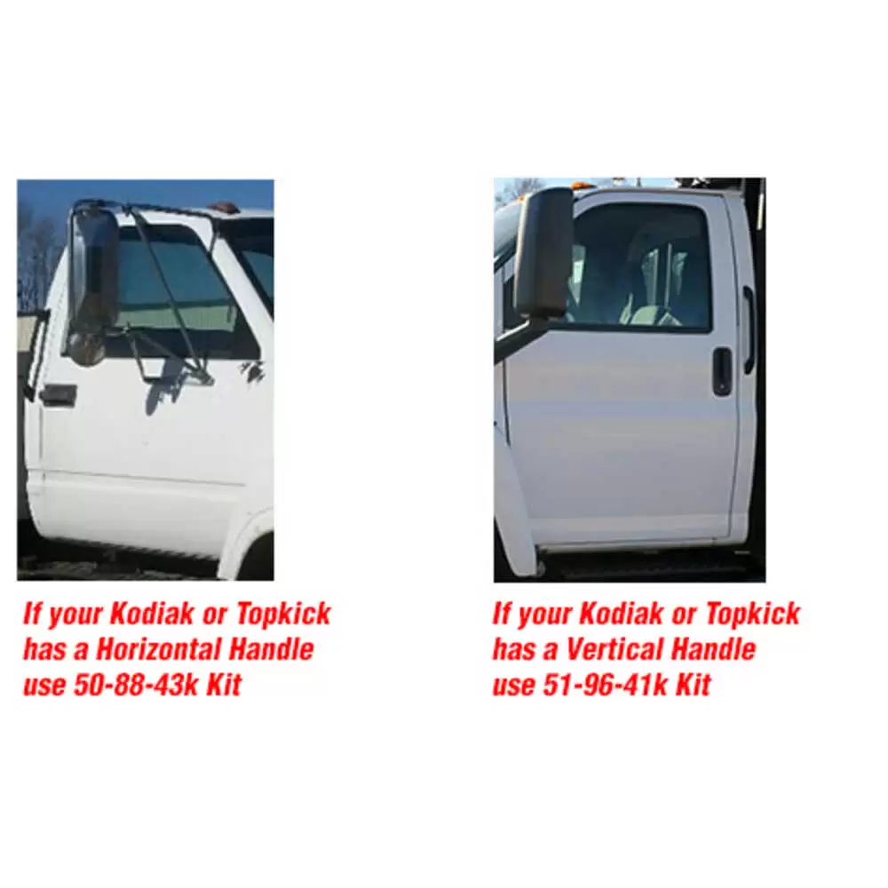 2003-2009 Chevrolet Kodiak C5500 Cutaway Van, Kodiak and Topkick Cab Corner and Rocker Panel Kit