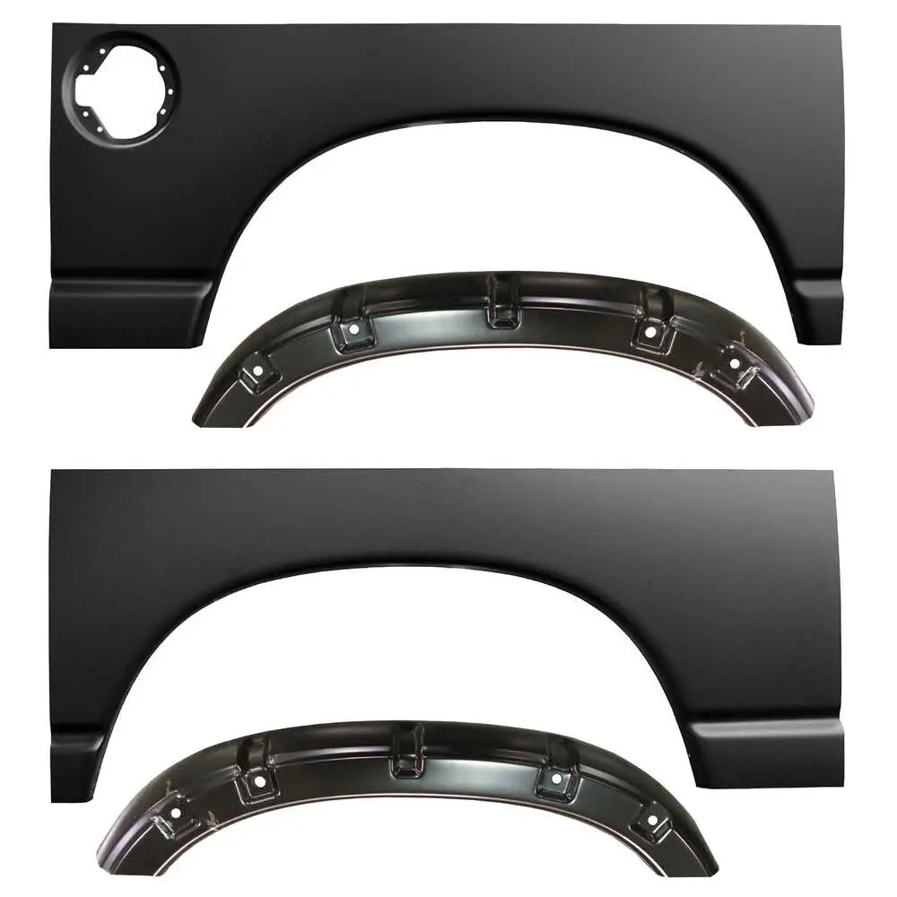 2003-2009 Dodge Ram 2500 Pickup Truck Quad Cab Rear Wheel Arch & Outer Wheelhouse Kit 