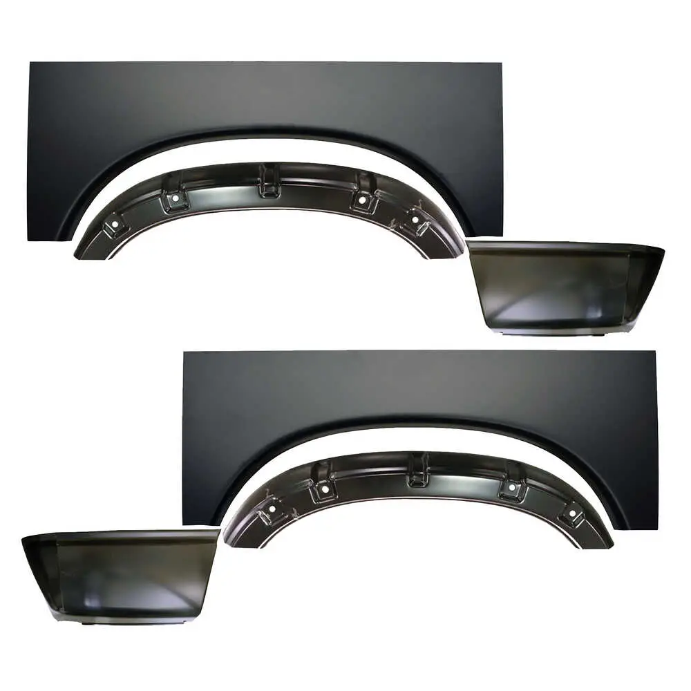 2003-2009 Dodge Ram 3500 Pickup Truck Standard Cab/Quad Cab Wheel Arch & Outer Wheelhouse & Bed Lower Rear Section Kit 6' Bed