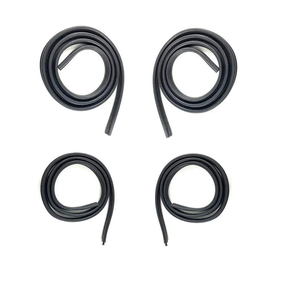 2003-2009 GMC Hummer H2 Door Seal on Body Kit, Front & Rear Drivers & Passenger Side, 4 Pcs
